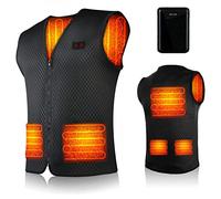 SHAALEK Heated Vest Men Women - Heated Jacket, 10000mAh Heated Gilet for Winter Outdoor