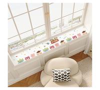 SHAARI Cartoon Window Sill Mat, Waterproof Bay Window Mat Non-Slip & Wear-Resistant Scratch-Resistant for Balcony Windows(C,20x100cm)