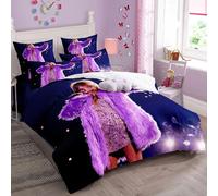 Shaari Celebrities Duvet Cover Set Soft Lightweight Microfiber 3 Piece Bedding Set with 2 Pillowcase Kids Quilt Cover with Zipper Closure King 230 x 220 cm