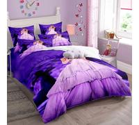 Shaari Celebrities Duvet Cover Set Soft Lightweight Microfiber 3 Piece Bedding Set with 2 Pillowcase Kids Quilt Cover with Zipper Closure King 230 x 220 cm