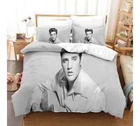 Shaari Duvet Cover Set Soft Lightweight Microfiber 3 Piece Bedding Set with 2 Pillowcase Kids Quilt Cover with Zipper Closure King 230 x 220 cm