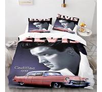 Shaari Duvet Cover Set Soft Lightweight Microfiber 3 Piece Bedding Set with 2 Pillowcase Kids Quilt Cover with Zipper Closure King 230 x 220 cm