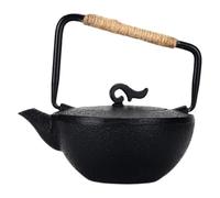 SHAARI Vintage-Style Iron Teapot, with Stainless Steel Tea Strainer 450ml Japanese-Style Teapot Can Be Placed Directly On The Stove