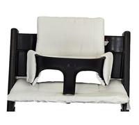 Shabany® High Chair Seat Cushion 100% Organic Cotton Classic Cushion Seat Cover High Chair Cushion 2-Piece Suitable for Stokke Tripp Trapp High Chair Machine Washable Easy Attachment