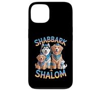 Shabbark Shalom Hanukkah Jewish Dog Menorah Shabbat Case for iPhone 13