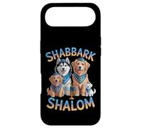 Shabbark Shalom Hanukkah Jewish Dog Menorah Shabbat Case for iPhone Air