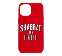Shabbat And Chill Jewish Sabbath Keeper Shabbos Challah Case for iPhone 15