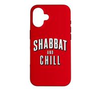 Shabbat And Chill Jewish Sabbath Keeper Shabbos Challah Case for iPhone 16