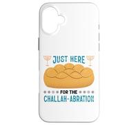 Shabbat Challah Jewish Chanukah Design With Challah Bread Case for iPhone 16 Plus