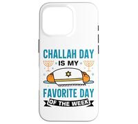Shabbat Challah Jewish Chanukah Design With Challah Bread Case for iPhone 16 Pro