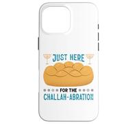 Shabbat Challah Jewish Chanukah Design With Challah Bread Case for iPhone 16 Pro Max