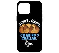 Shabbat Challah Jewish Chanukah Design With Challah Bread Case for iPhone 16 Pro Max
