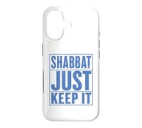 Shabbat Just Keep It Jewish Shabbat Shalom Challah Shabbos Case for iPhone 17