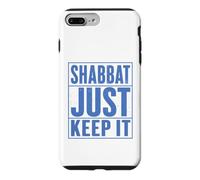 Shabbat Just Keep It Jewish Shabbat Shalom Challah Shabbos Case for iPhone 7 Plus/8 Plus