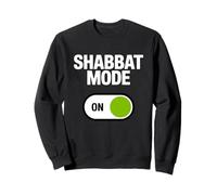 Shabbat Mode On Activated Hebrew Jewish Sabbath Keeper Sweatshirt