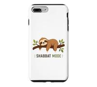 Shabbat Mode On Sleepy Sloth Sabbath Shalom Jewish Case for iPhone 7 Plus/8 Plus