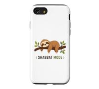 Shabbat Mode On Sleepy Sloth Sabbath Shalom Jewish Case for iPhone SE (2020) / 7/8