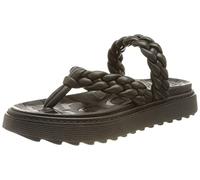 Shabbies Amsterdam Women's SHS1186 Loafer, Black, 2 UK