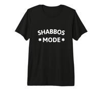 Shabbos Mode Hebrew Jewish Weekend Shabbat Shalom Challah Premium T-Shirt