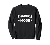Shabbos Mode Hebrew Jewish Weekend Shabbat Shalom Challah Sweatshirt