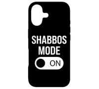 Shabbos Mode On Jewish Weekend Rest Shabbat Shalom Challah Case for iPhone 17