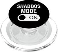 Shabbos Mode On Jewish Weekend Rest Shabbat Shalom Challah PopSockets PopGrip for MagSafe