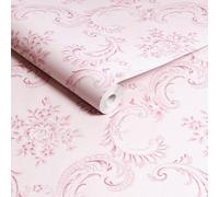 Shabby Chic By Rachel Ashwell Boudoir Beauty Pink Floral Wallpaper