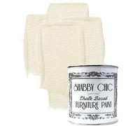 Shabby Chic Chalk Based Furniture Paint, Antique White - 250 ml | Distressed Matt Finish for Furniture, Home Decor or DIY Projects | Interior & Exterior | Non-Sand, Suitable for Wood, Plastic & Metal