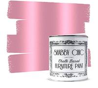 Shabby Chic Chalk Based Furniture Paint: Matt Finish for Furniture, Home Decor, DIY Projects, Wood Paint - Interior and Cabinet Paint 250ml - Metallic Pink