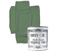 Shabby Chic Chalk Based Furniture Paint Matt Finish Water Based Interior & Exterior Use (Olivaceous). 1 litre