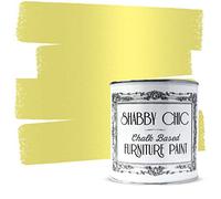 Shabby Chic Chalk Based Furniture Paint, Metallic Yellowish - 1 L | Distressed Matt Finish for Furniture, Home Decor or DIY Project | Interior & Exterior | Non-Sand, Suitable for Wood, Plastic & Metal