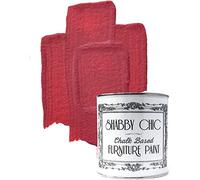 Shabby Chic Chalk Based Furniture Paint - Water Based Interior Exterior Matt Finish Paint 250ml (Nautical Red)