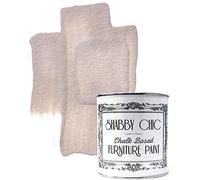 Shabby Chic Chalked Furniture Paint: Luxurious Chalk Paint Finish for Furniture, Home Decor, DIY Projects, Wood Paint - Interior and Cabinet Paint with Rustic Matte Finish - 250ml - Strawberry Yoghurt