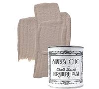 Shabby Chic Chalked Furniture Paint: Luxurious Chalk Paint Finish for Furniture, Home Decor, DIY Projects, Wood Paint - Interior and Cabinet Paint with Rustic Matte Finish - 250ml - Latte