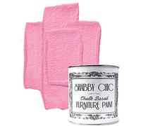 Shabby Chic Chalked Furniture Paint: Luxurious Chalk Paint Finish for Furniture, Home Decor, DIY Projects, Wood Paint - Interior and Cabinet Paint with Rustic Matte Finish - 250ml - Dusky Pink