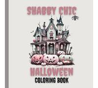 Shabby Chic Halloween Coloring Book