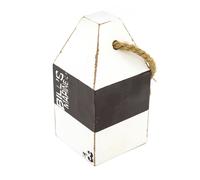 Shabby Chic Nautical Wooden Doorstop Marine Door Stop | Coastal Maritime Wood Lobster Buoy Block Doorstop | Door Stopper With Rope Handle