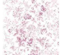 Graham & Brown Shabby Chic by Rachel Ashwell Romantic Rose Pink Floral Wallpaper | Paste The Wall | Pink Floral | Eco-Friendly