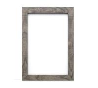 Shabby Chic Rustic/Wood Grain Picture/Photo frame - Grey 8" x 6"