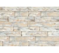 Shabby Chic Wall Mural Vintage Planks Wood Wall Panels Decor Non-woven thick