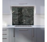 Shabby Green Quartz Effect Kitchen Splashback Warren Reed - Designer Grey 600mm x 650mm