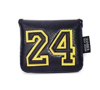 SHABIER Golf Large Mallet Headcover for Taylormade MySpider X Putter, MySpider Tour Putter (Black 24 KB Design)