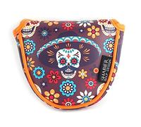 SHABIER Golf Putter Cover Golf Mallet Headcover for Golf Putter Head Cover (Sugar Skull)