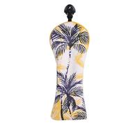 SHABIER Hawaiian Style Two Colors Palm Trees Golf Head Cover for Driver/Fairway/Hybird Club (Hyhird Cover)