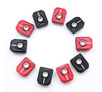SHABIER One Piece 5g 7g 9g 11g 13g Red/Black Optional Golf Slide Movable Weights for Taylormade M1 M2 Driver (1X 9g Black Weight)