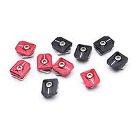 SHABIER One Piece 5g 7g 9g 11g 13g Red/Black Optional Golf Slide Movable Weights for Taylormade M1 M2 Driver (1X 11g RED Weight)