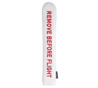 SHABIER PU Leather Waterproof Golf Alignment Stick Cover Club Protector Holds Sticks