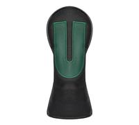 SHABIER Pu Leather Waterproof Golf Headcover with Number Design for Golf Club (Black, #U Hybird)