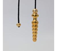 SHABRIM Balanced Pendulum for Spiritual Healing, Well Weighted and Balanced Brass Polished
