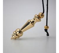 SHABRIM Brass Pendulum, Unique Pendulum one of a Kind, Dowsers Tool, Chakras Healing Brass Polished